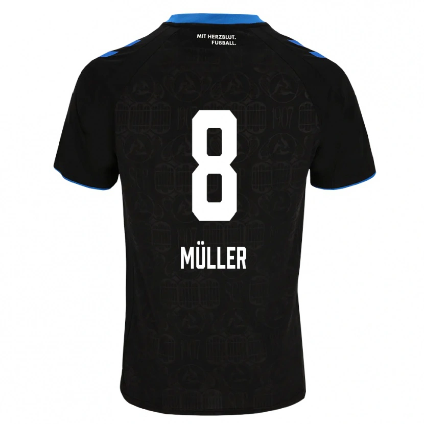 Danxen Mulher Camisola Carlos Müller #8 Preto Branco Vermelho Principal 2026/27 Camisa Brasil
