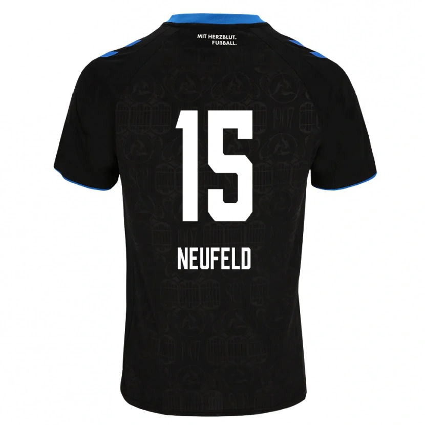Danxen Mulher Camisola Elias Neufeld #15 Preto Branco Vermelho Principal 2026/27 Camisa Brasil