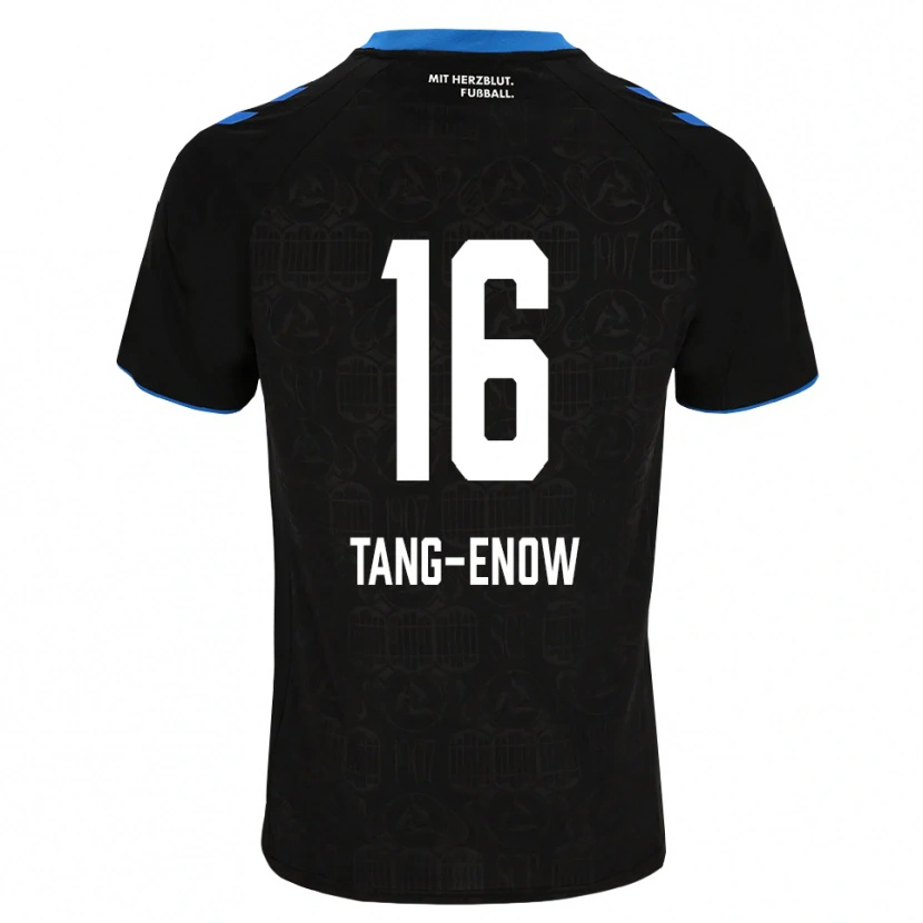 Danxen Mulher Camisola Jason Tang-Enow #16 Preto Branco Vermelho Principal 2026/27 Camisa Brasil