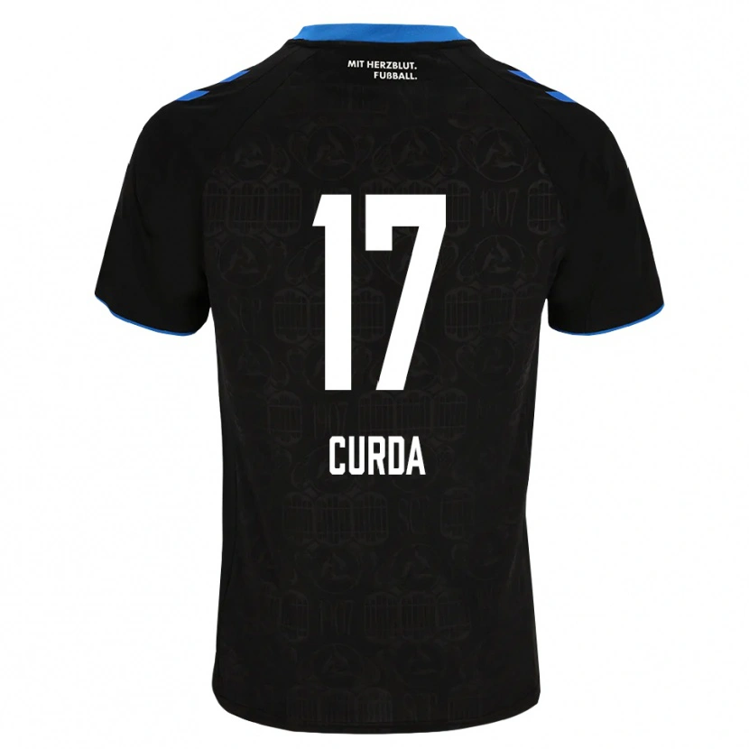 Danxen Mulher Camisola Laurin Curda #17 Preto Branco Vermelho Principal 2026/27 Camisa Brasil