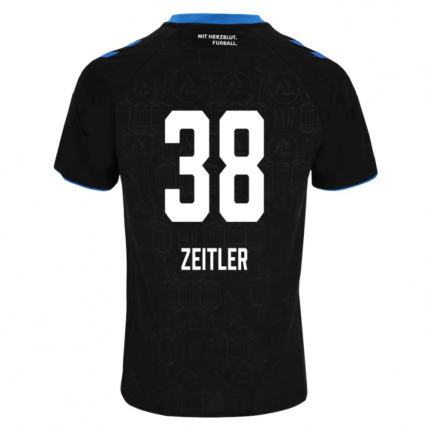 Danxen Mulher Camisola Deniz Zeitler #38 Preto Branco Vermelho Principal 2026/27 Camisa Brasil