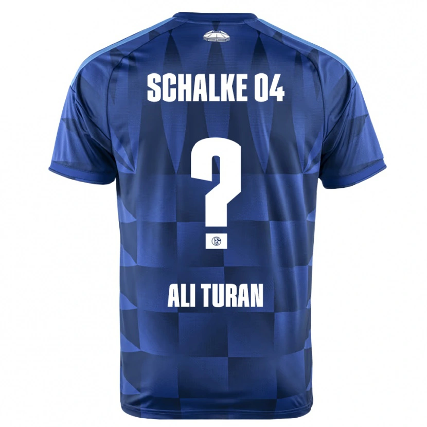 Danxen Mulher Camisola Miran Ali Turan #0 Azul Escuro Amarelo Branco Principal 2026/27 Camisa Brasil