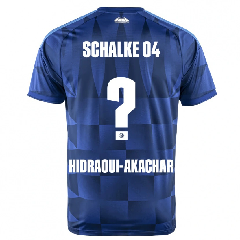 Danxen Mulher Camisola Yassin Hidraoui-Akachar #0 Azul Escuro Amarelo Branco Principal 2026/27 Camisa Brasil