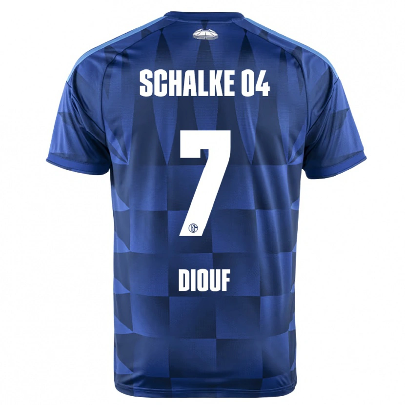 Danxen Mulher Camisola Salif Diouf #7 Azul Escuro Amarelo Branco Principal 2026/27 Camisa Brasil
