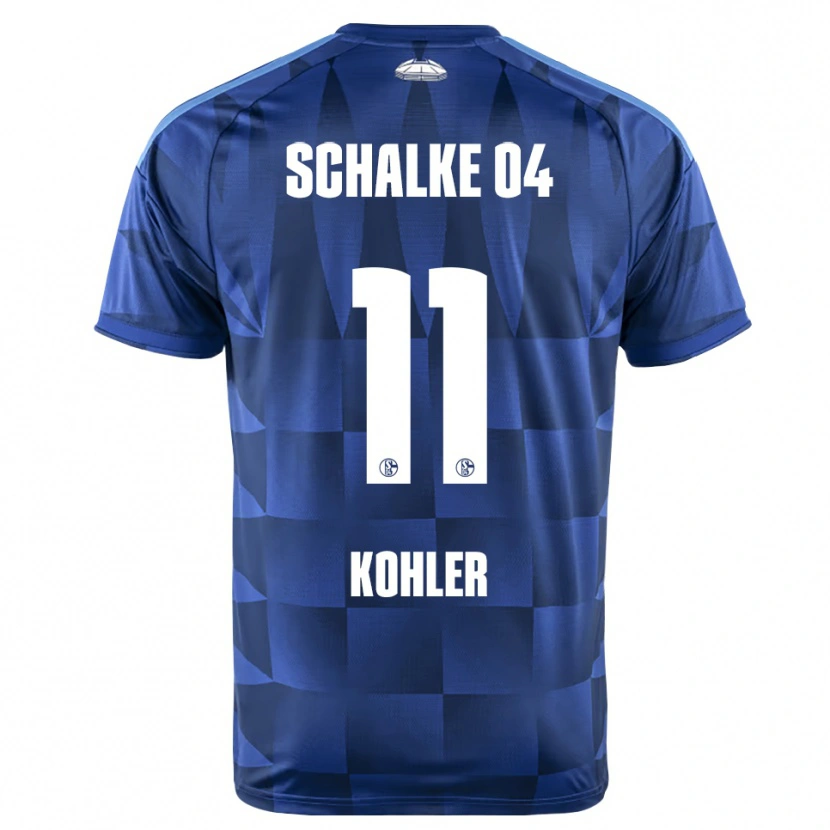 Danxen Mulher Camisola Marlon Kohler #11 Azul Escuro Amarelo Branco Principal 2026/27 Camisa Brasil