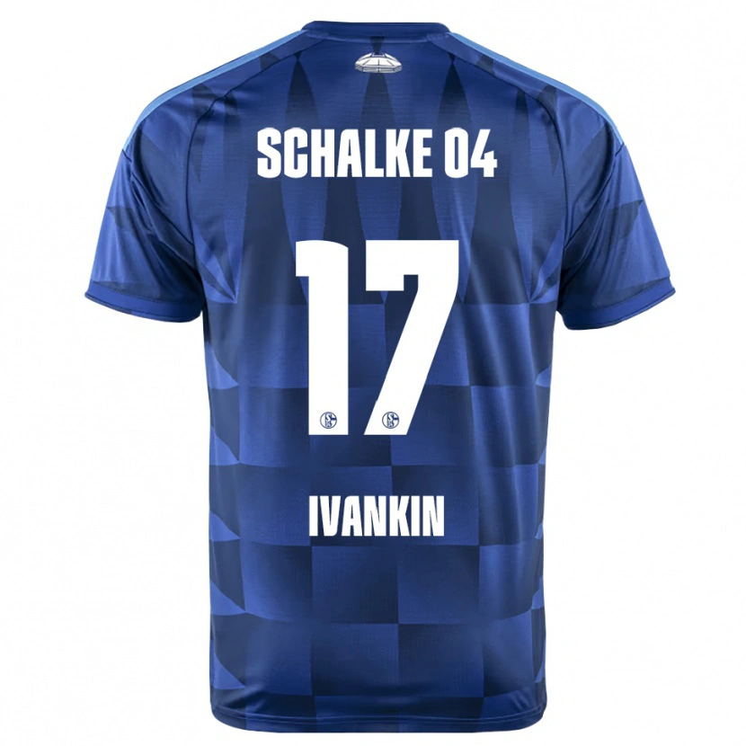 Danxen Mulher Camisola Alexander Ivankin #17 Azul Escuro Amarelo Branco Principal 2026/27 Camisa Brasil