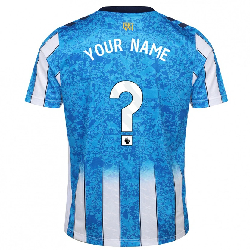 Danxen Mulher Camisola Seu Nome #0 Branco Azul Laranja Principal 2026/27 Camisa Brasil