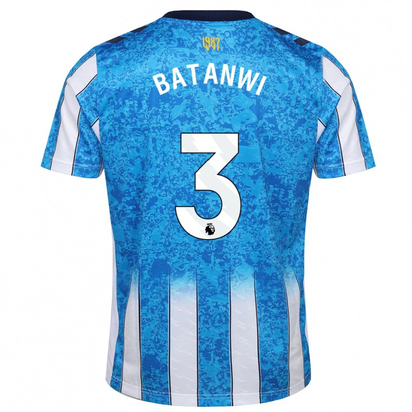 Danxen Mulher Camisola Tristen Batanwi #3 Branco Azul Laranja Principal 2026/27 Camisa Brasil