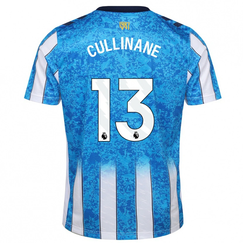 Danxen Mulher Camisola Billy-Ray Cullinane #13 Branco Azul Laranja Principal 2026/27 Camisa Brasil
