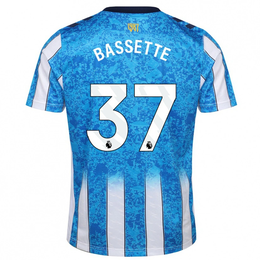 Danxen Mulher Camisola Norman Bassette #37 Branco Azul Laranja Principal 2026/27 Camisa Brasil