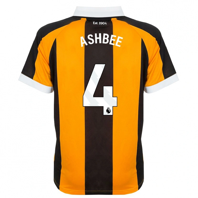 Danxen Mulher Camisola Stanley Ashbee #4 Laranja Preto Branco Principal 2026/27 Camisa Brasil