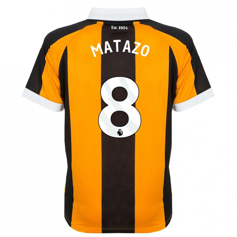 Danxen Mulher Camisola Eliot Matazo #8 Laranja Preto Branco Principal 2026/27 Camisa Brasil