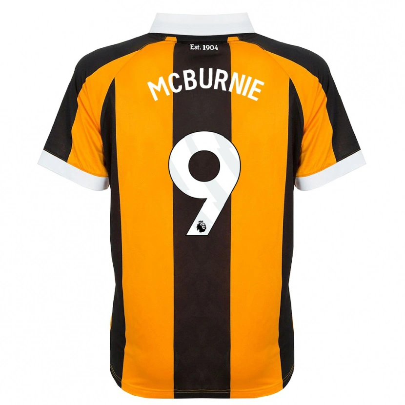 Danxen Mulher Camisola Oli Mcburnie #9 Laranja Preto Branco Principal 2026/27 Camisa Brasil