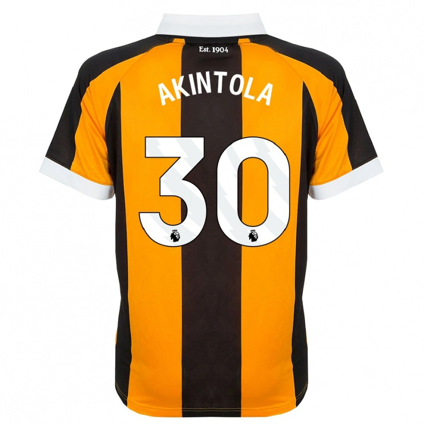 Danxen Mulher Camisola David Akintola #30 Laranja Preto Branco Principal 2026/27 Camisa Brasil