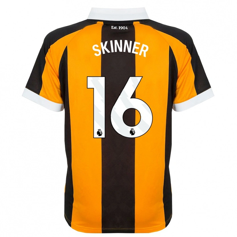 Danxen Mulher Camisola Harley Skinner #16 Laranja Preto Branco Principal 2026/27 Camisa Brasil