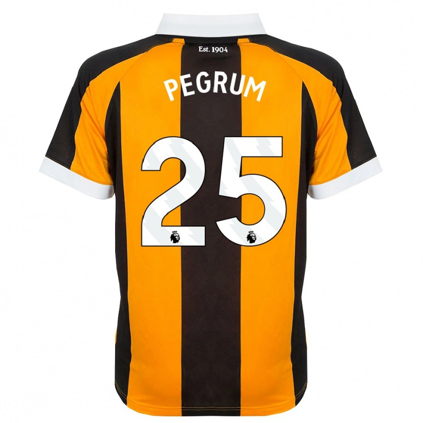 Danxen Mulher Camisola Florence Pegrum #25 Laranja Preto Branco Principal 2026/27 Camisa Brasil