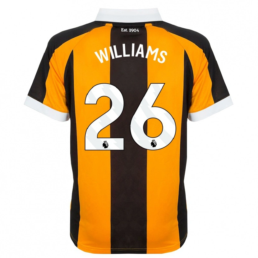 Danxen Mulher Camisola Annabel Williams #26 Laranja Preto Branco Principal 2026/27 Camisa Brasil