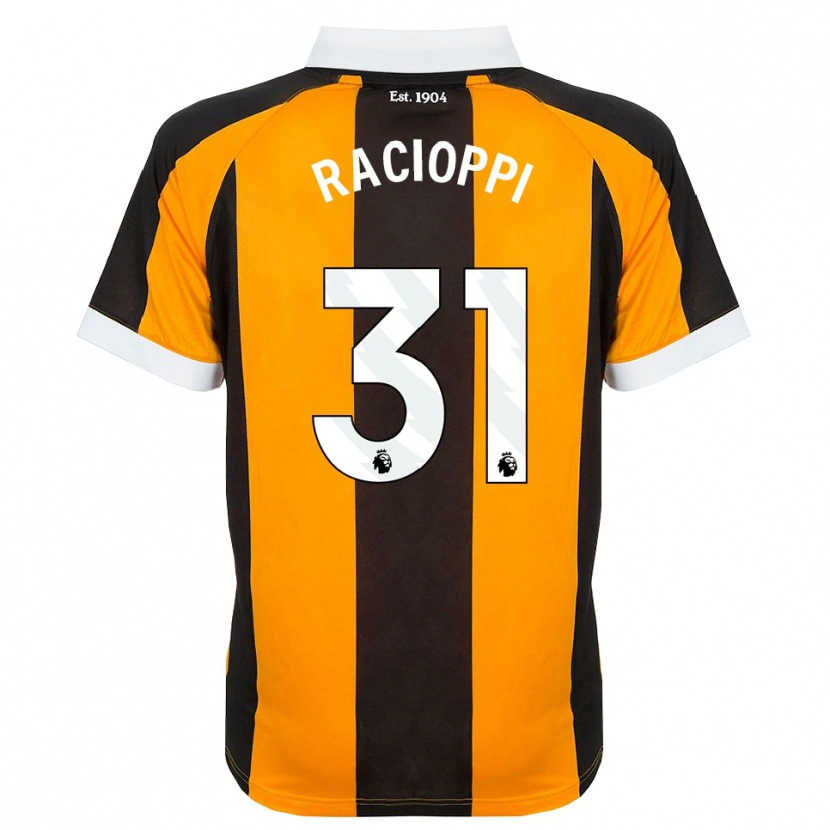 Danxen Mulher Camisola Anthony Racioppi #31 Laranja Preto Branco Principal 2026/27 Camisa Brasil