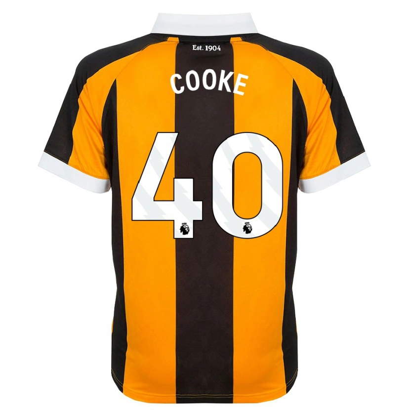 Danxen Mulher Camisola Megan Cooke #40 Laranja Preto Branco Principal 2026/27 Camisa Brasil