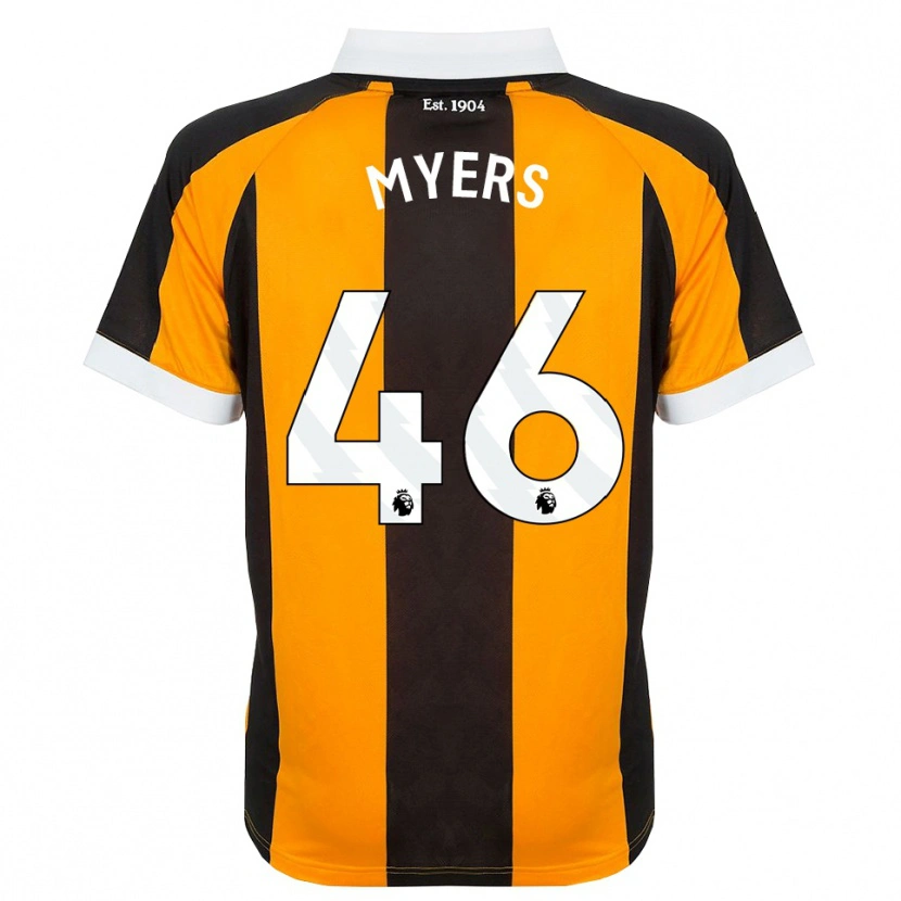 Danxen Mulher Camisola Zane Myers #46 Laranja Preto Branco Principal 2026/27 Camisa Brasil