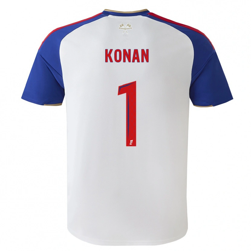 Danxen Mulher Camisola Yvann Konan #1 Azul Real Vermelho Branco Principal 2026/27 Camisa Brasil