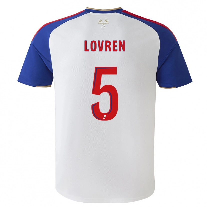 Danxen Mulher Camisola Dejan Lovren #5 Azul Real Vermelho Branco Principal 2026/27 Camisa Brasil