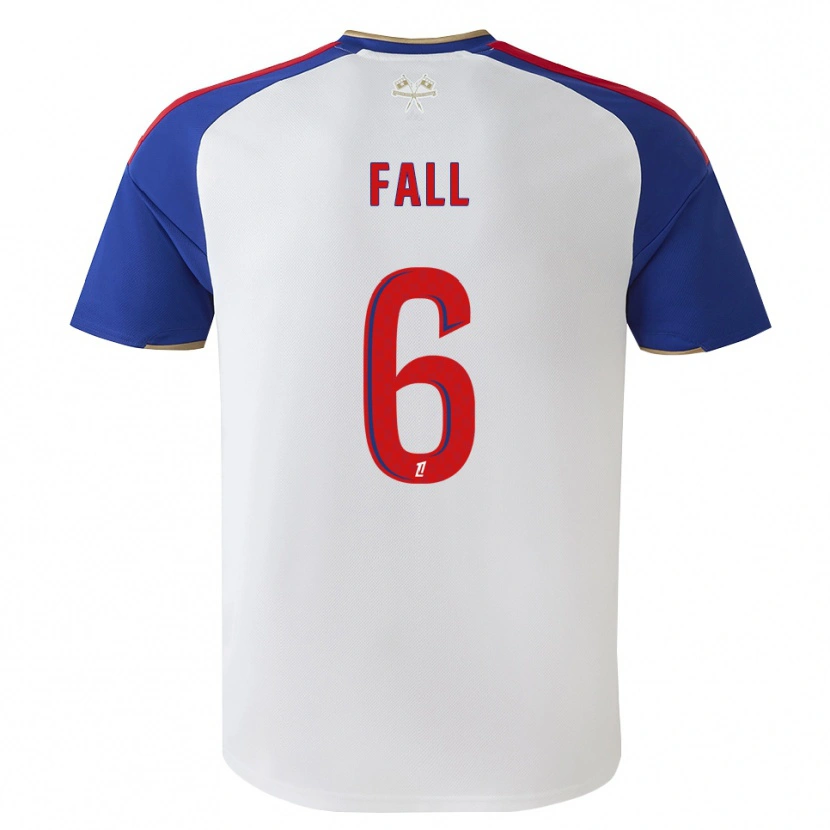 Danxen Mulher Camisola Fallou Fall #6 Azul Real Vermelho Branco Principal 2026/27 Camisa Brasil