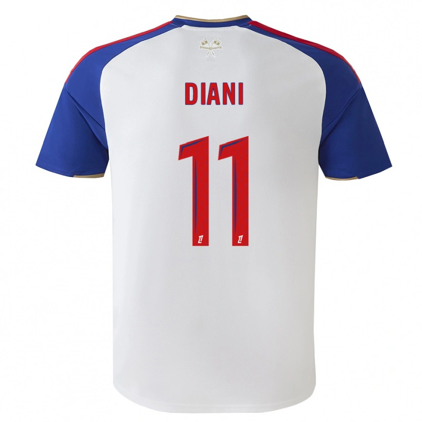 Danxen Mulher Camisola Kadidiatou Diani #11 Azul Real Vermelho Branco Principal 2026/27 Camisa Brasil