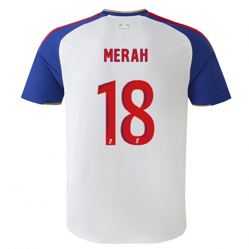 Danxen Mulher Camisola Khalis Merah #18 Azul Real Vermelho Branco Principal 2026/27 Camisa Brasil