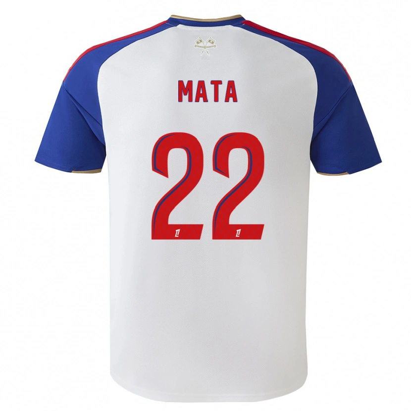 Danxen Mulher Camisola Clinton Mata #22 Azul Real Vermelho Branco Principal 2026/27 Camisa Brasil