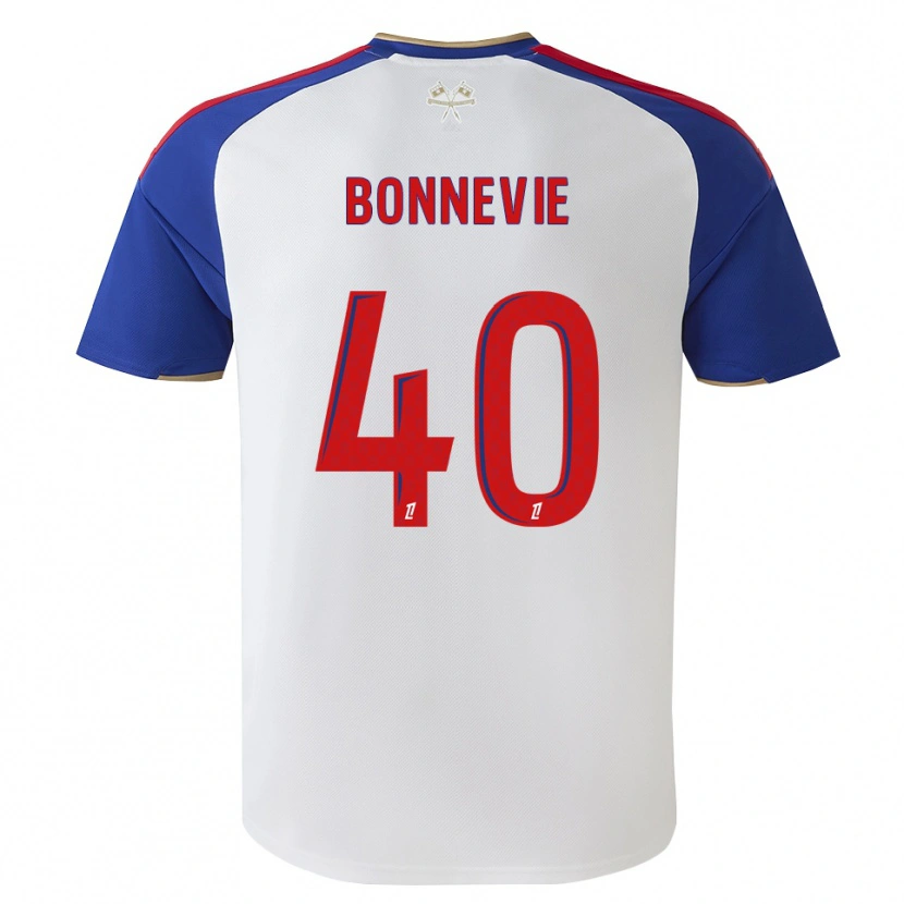 Danxen Mulher Camisola Kayne Bonnevie #40 Azul Real Vermelho Branco Principal 2026/27 Camisa Brasil