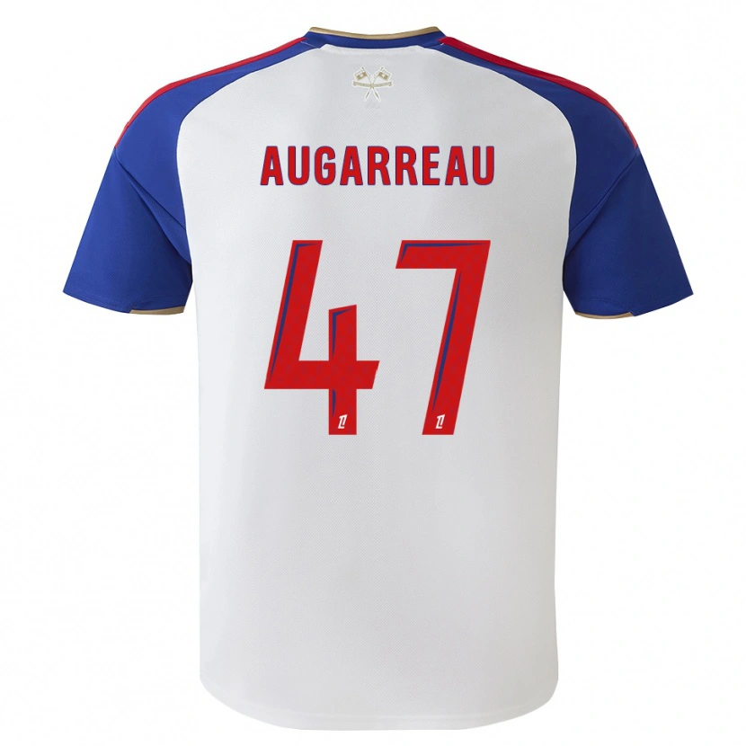 Danxen Mulher Camisola Sofiane Augarreau #47 Azul Real Vermelho Branco Principal 2026/27 Camisa Brasil