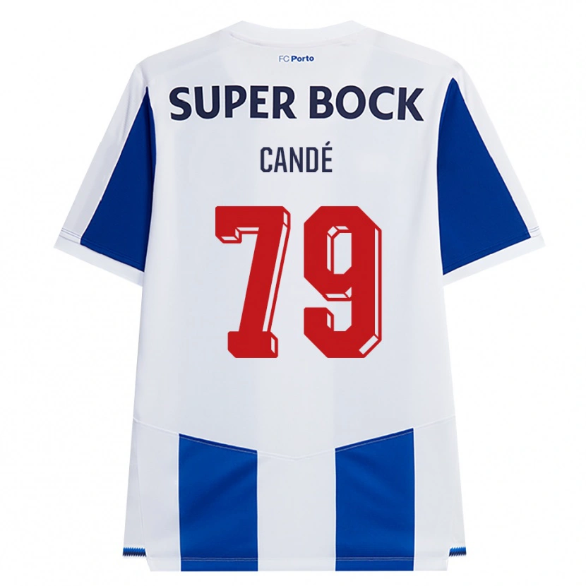 Danxen Mulher Camisola Umaro Candé #79 Azul Branco Vermelho Principal 2026/27 Camisa Brasil