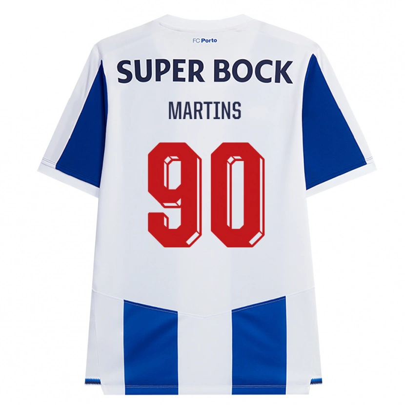 Danxen Mulher Camisola Gil Martins #90 Azul Branco Vermelho Principal 2026/27 Camisa Brasil