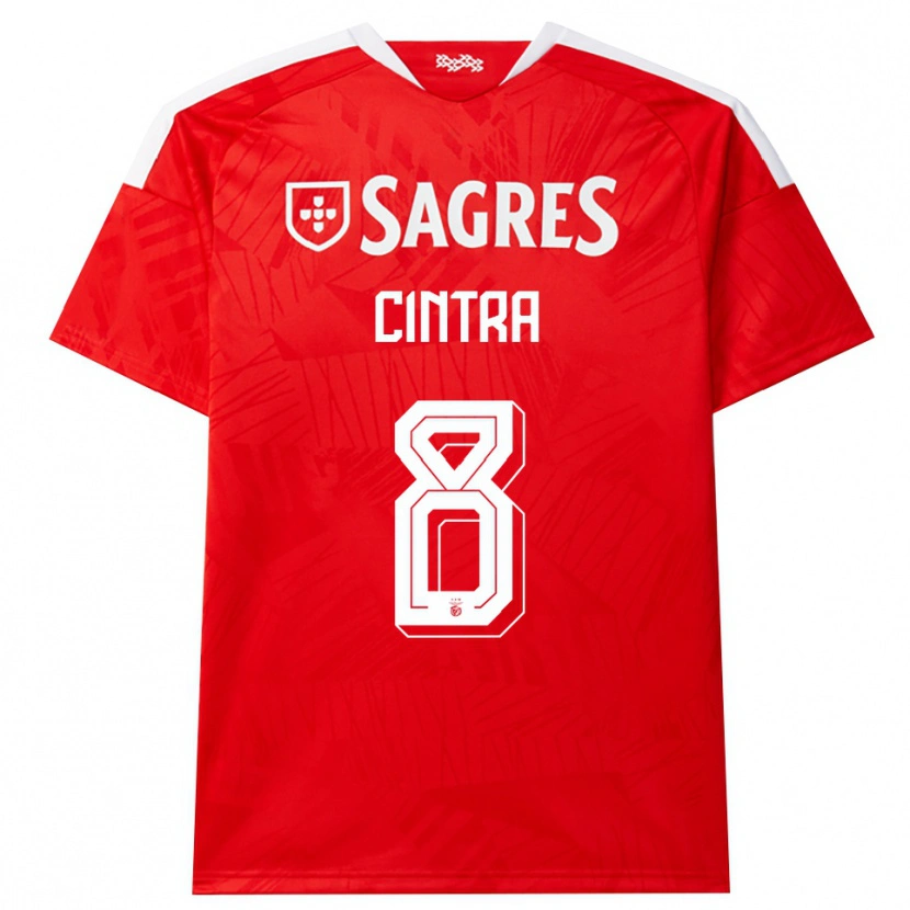 Danxen Mulher Camisola Marta Cintra #8 Vermelho Branco Amarelo Principal 2026/27 Camisa Brasil
