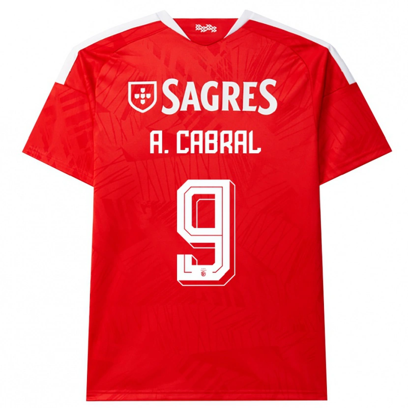Danxen Mulher Camisola Arthur Cabral #9 Vermelho Branco Amarelo Principal 2026/27 Camisa Brasil