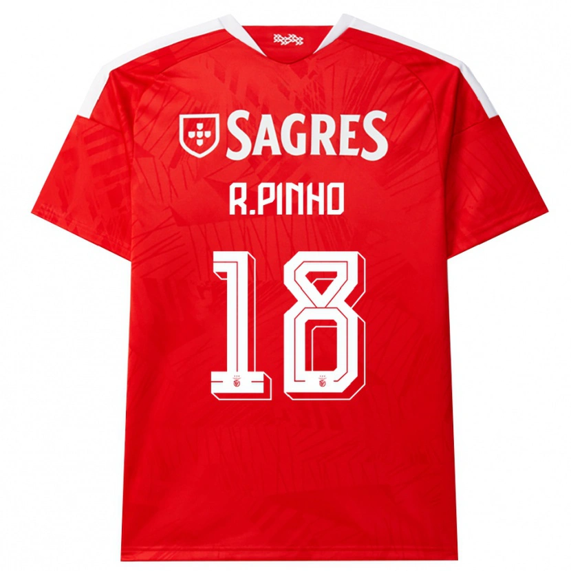 Danxen Mulher Camisola Rodrigo Pinho #18 Vermelho Branco Amarelo Principal 2026/27 Camisa Brasil