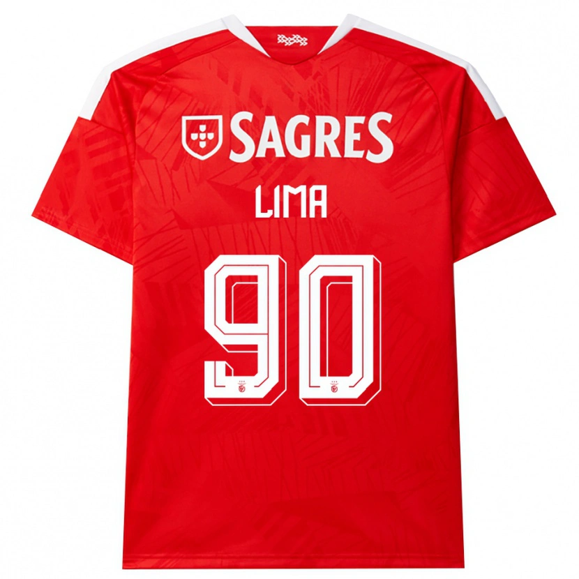 Danxen Mulher Camisola Ivan Lima #90 Vermelho Branco Amarelo Principal 2026/27 Camisa Brasil