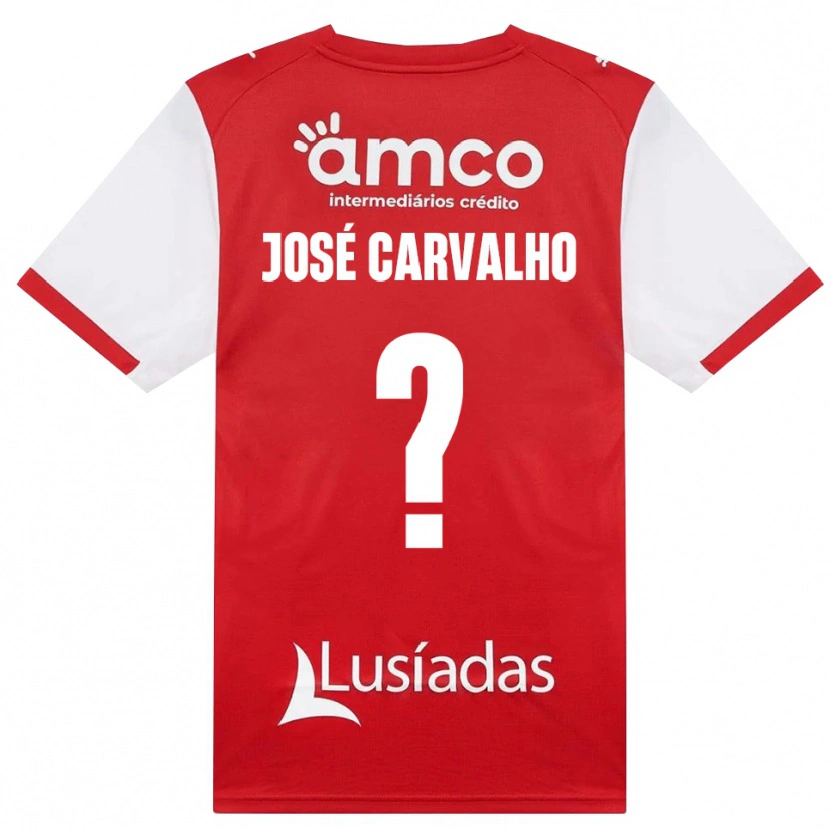 Danxen Mulher Camisola José Carvalho #0 Branco Vermelho Preto Principal 2026/27 Camisa Brasil
