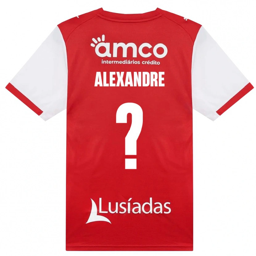 Danxen Mulher Camisola Daniel Alexandre #0 Branco Vermelho Preto Principal 2026/27 Camisa Brasil