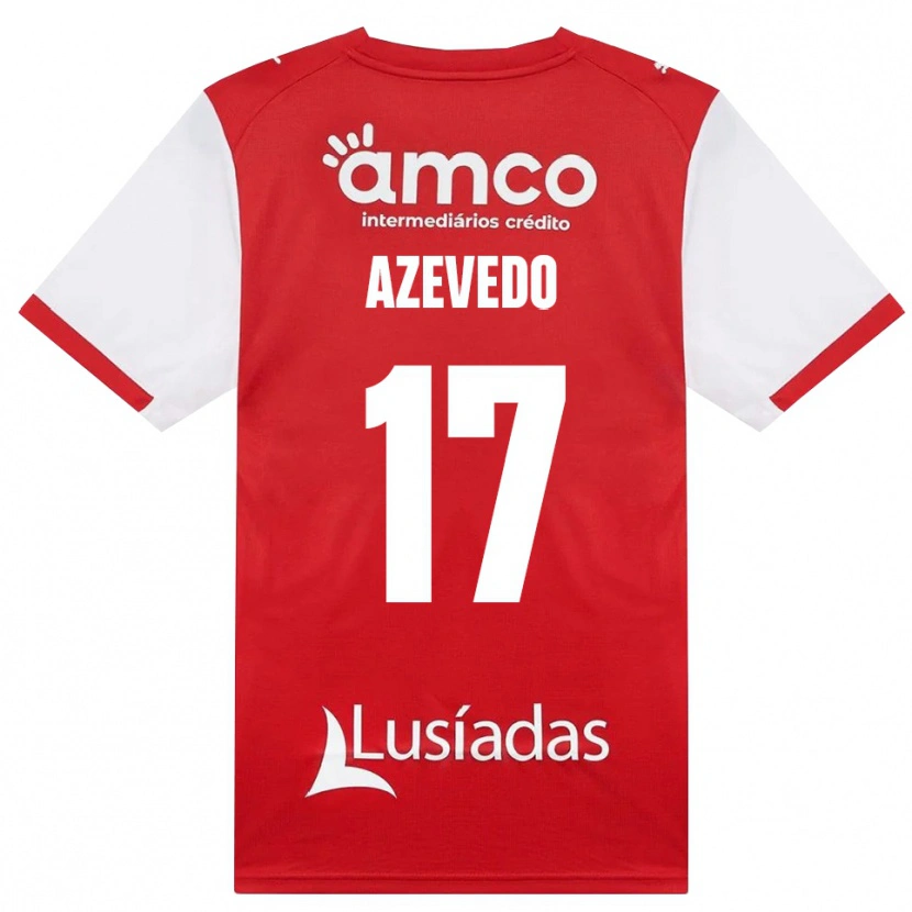 Danxen Mulher Camisola Mariana Azevedo #17 Branco Vermelho Preto Principal 2026/27 Camisa Brasil