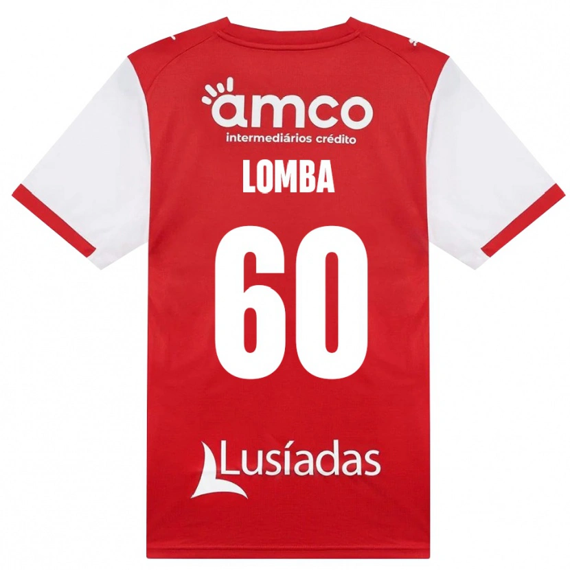 Danxen Mulher Camisola João Lomba #60 Branco Vermelho Preto Principal 2026/27 Camisa Brasil