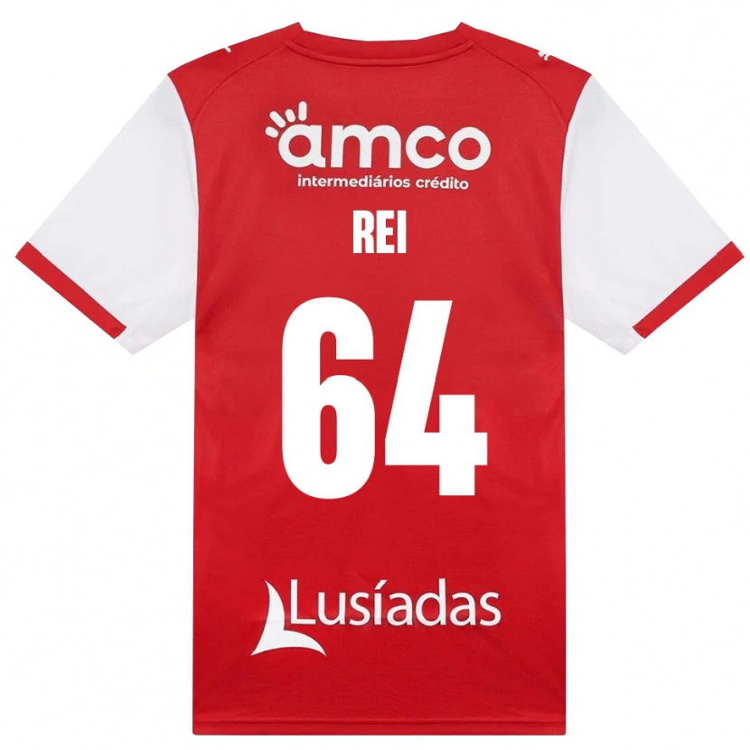 Danxen Mulher Camisola Ricardo Rei #64 Branco Vermelho Preto Principal 2026/27 Camisa Brasil