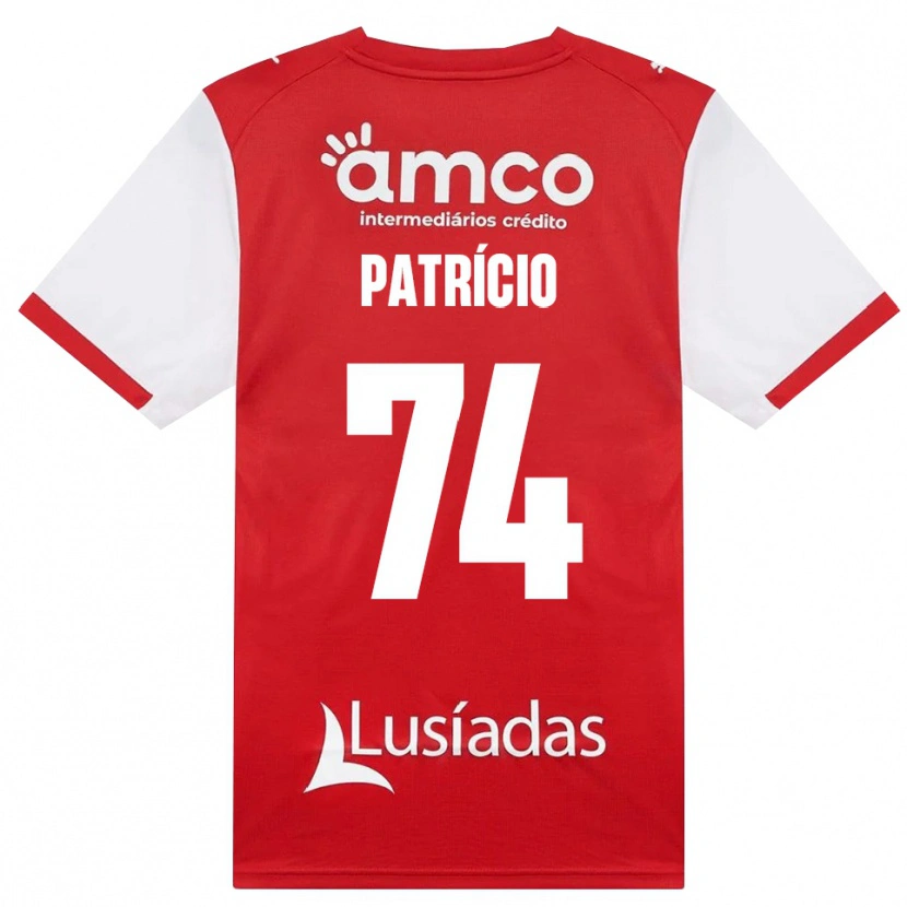 Danxen Mulher Camisola Nuno Patrício #74 Branco Vermelho Preto Principal 2026/27 Camisa Brasil