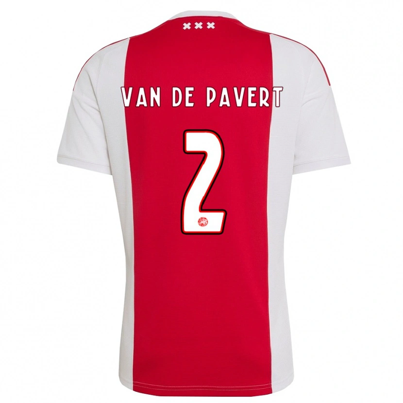 Danxen Mulher Camisola Ryan Van De Pavert #2 Vermelho Branco Amarelo Principal 2026/27 Camisa Brasil