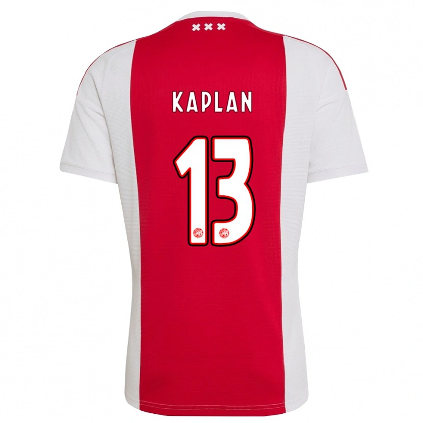 Danxen Mulher Camisola Ahmetcan Kaplan #13 Vermelho Branco Amarelo Principal 2026/27 Camisa Brasil