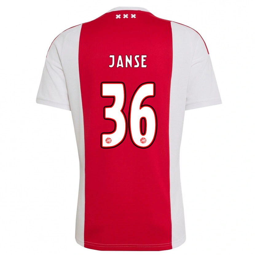 Danxen Mulher Camisola Dies Janse #36 Vermelho Branco Amarelo Principal 2026/27 Camisa Brasil