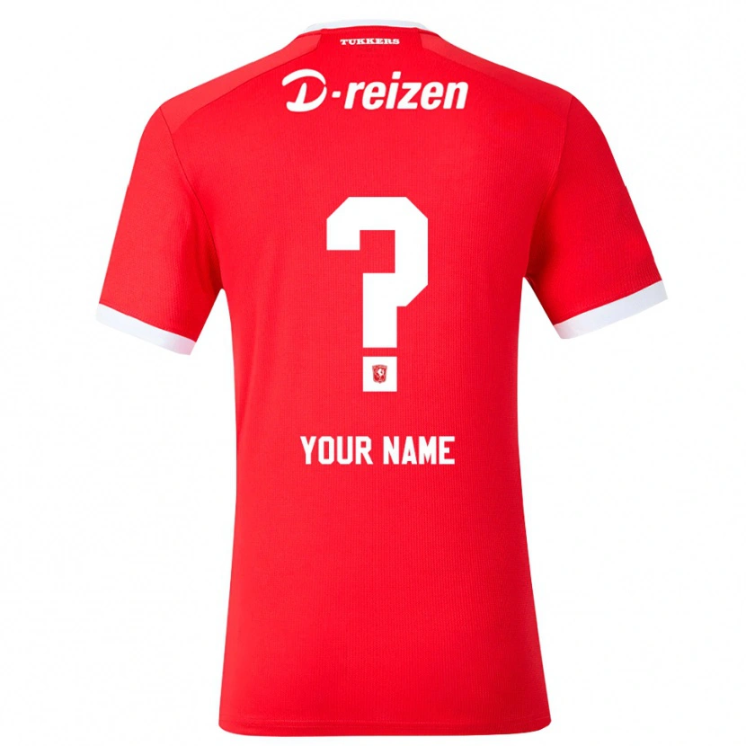 Danxen Mulher Camisola Seu Nome #0 Vermelho Branco Principal 2026/27 Camisa Brasil