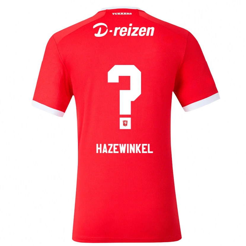 Danxen Mulher Camisola Ruben Hazewinkel #0 Vermelho Branco Principal 2026/27 Camisa Brasil