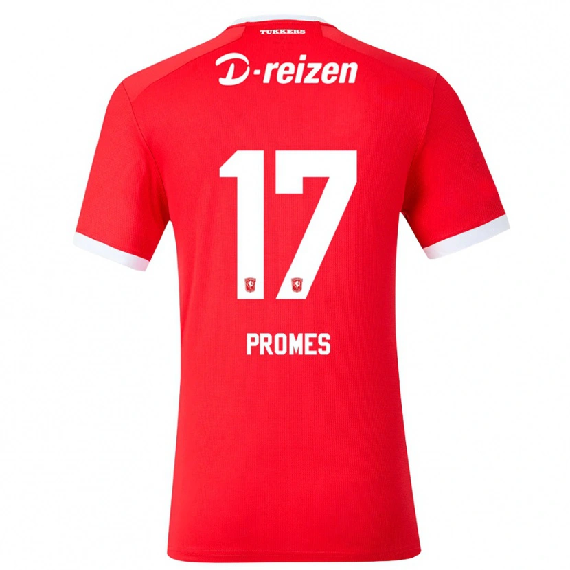 Danxen Mulher Camisola Rodrigo Promes #17 Vermelho Branco Principal 2026/27 Camisa Brasil